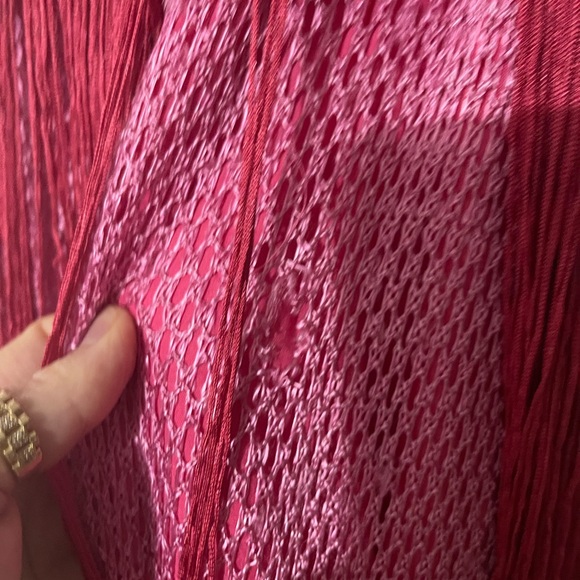 Anthropologie Let Me Be Tiered Pink Ombré

Fringe Dress Medium NWT - Picture 11 of 12